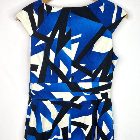 Chetta B Sunhee Geometric Sheath Dress - Picture 8 of 12